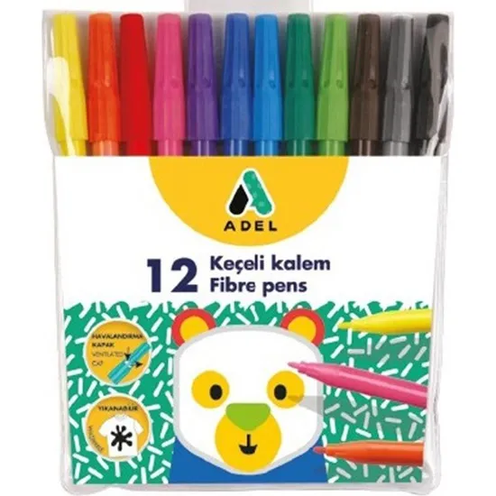 KEÇELİ KALEM 12 Lİ ADEL