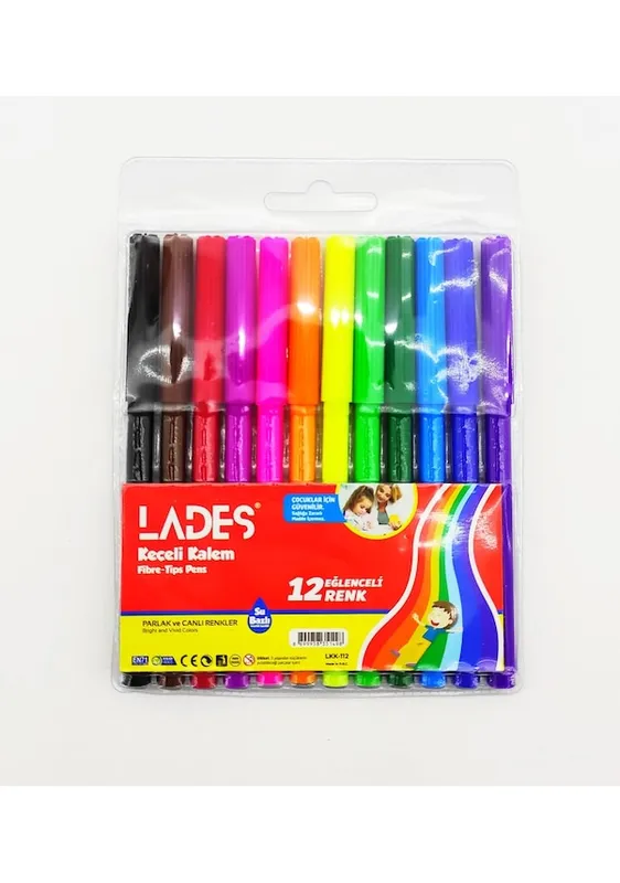 KEÇELİ KALEM LADES  12 RENK