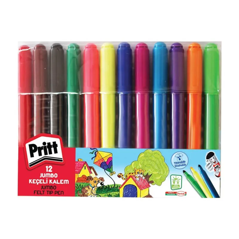 KEÇELİ KALEM PRİTT 12 RENK