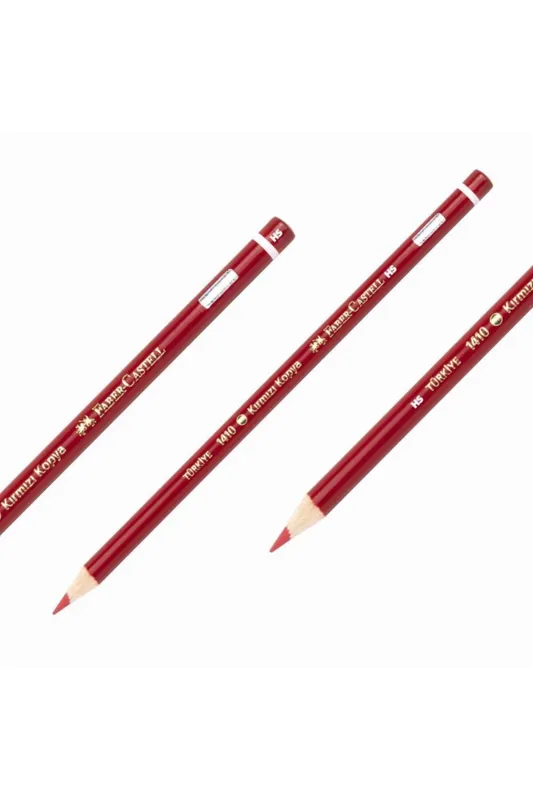 KIRMIZI KURŞUN KALEM FABER CASTEL