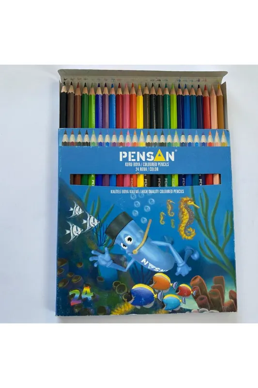 KURU BOYA PENSAN 24 RENK