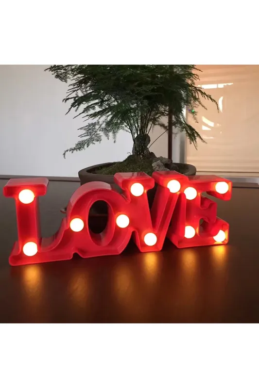 LOVE IŞIKLI TABELA