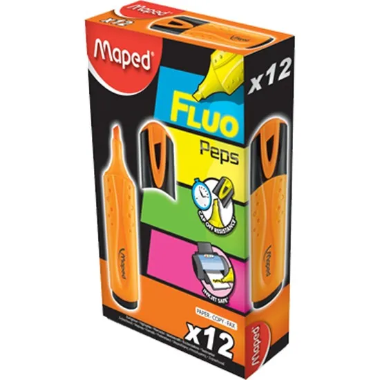 MAPED FOSFORLU KALEM TURUNCU