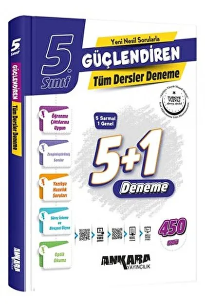 MATEMATİK TEST GÜÇLENDİTEN YAYINLARI  5. SINIF