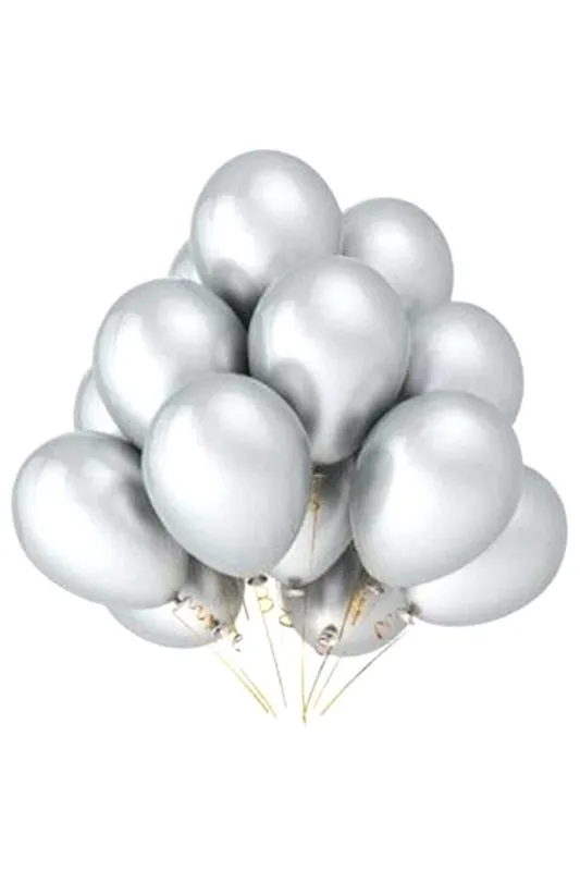 METALİK BALON GÜMÜŞ