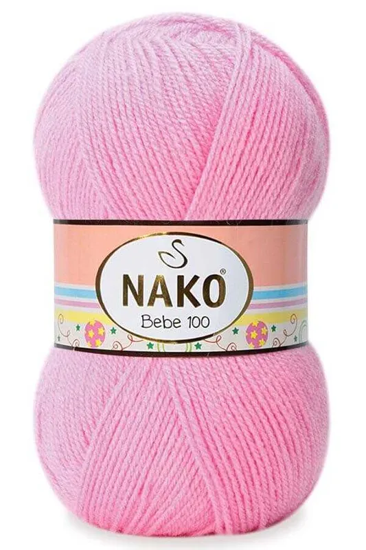 NAKO BEBE 100 229 ŞEKER PEMBE