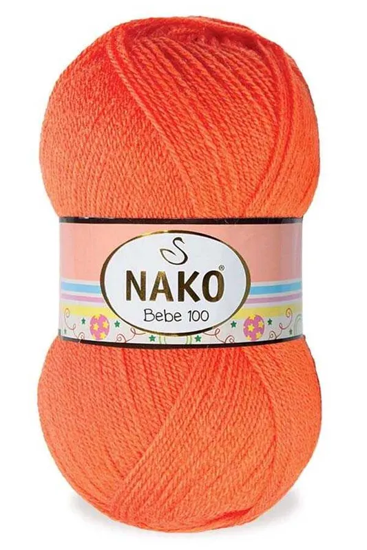 NAKO BEBE 100 NO: 10374 TURUNCU