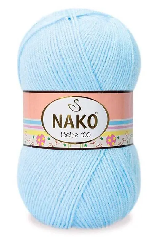 NAKO BEBE 100 NO: 214 BEBE MAVİ