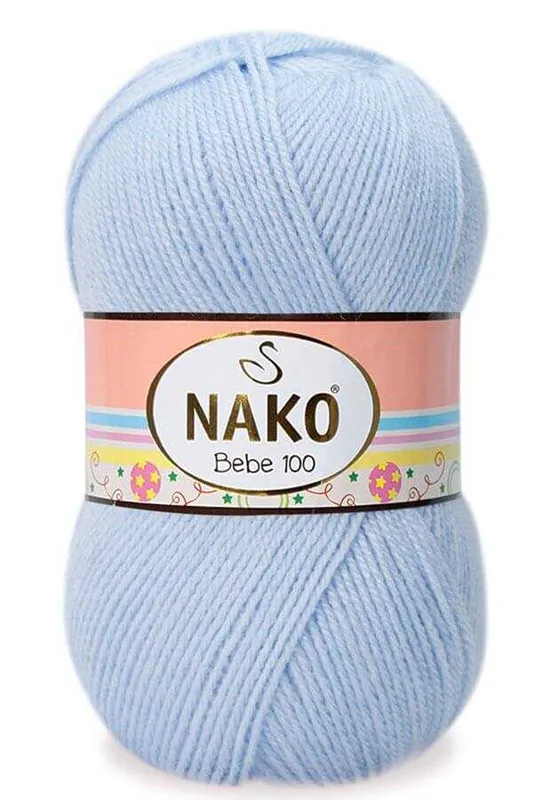 NAKO BEBE 100 NO: 23070 AÇIK MAVİ
