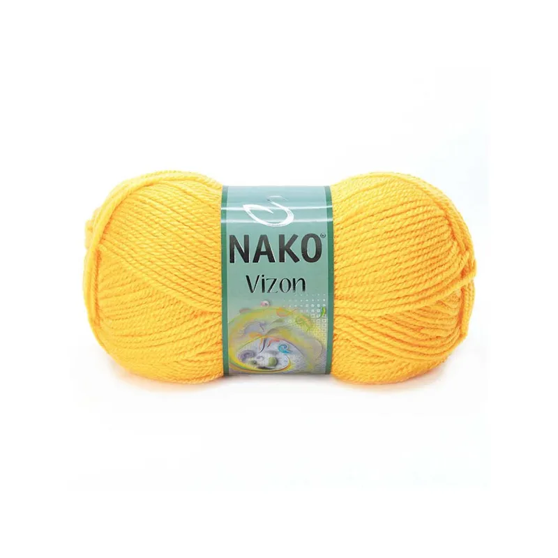 NAKO VİZON NO:184 KOYU SARI