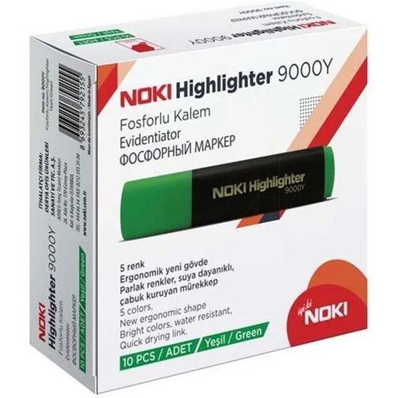 NOKİ HIGHLİGHTER YEŞİL