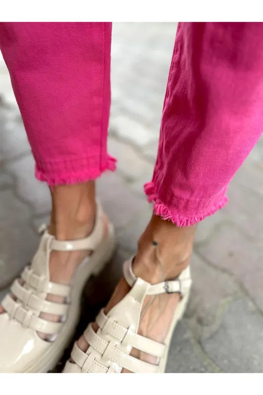 ÖJE GABARDİN PEMBE