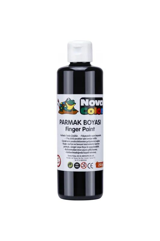 PARMAK BOYA SİYAH NOVA COLOR
