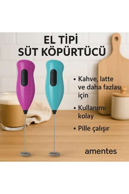 PİLLİ MİNİ EL MİKSERİ