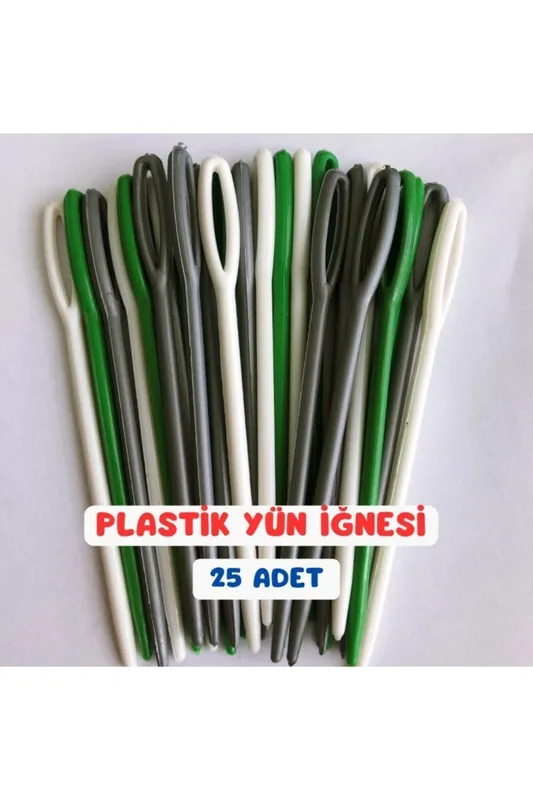 PLASTİK YÜN  İĞNESİ