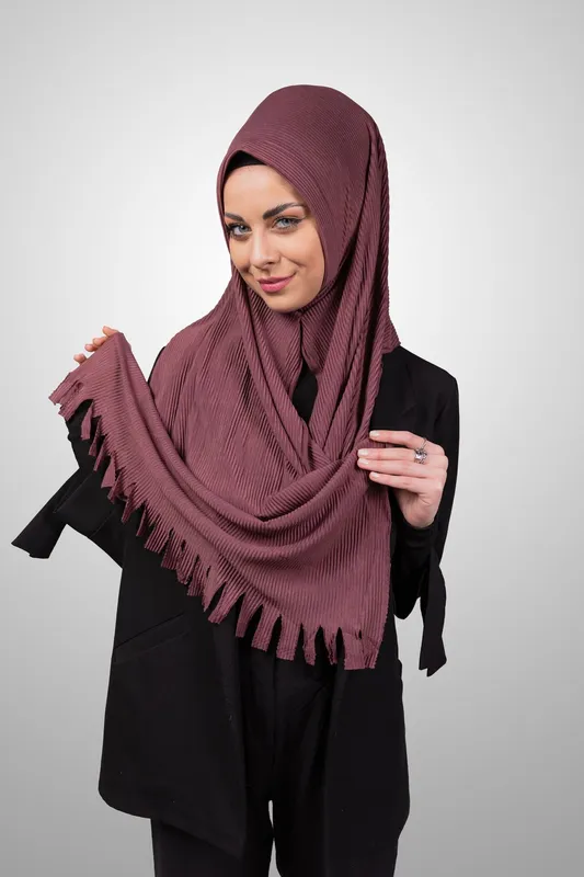 PRATİK ŞAL PLİSELİ