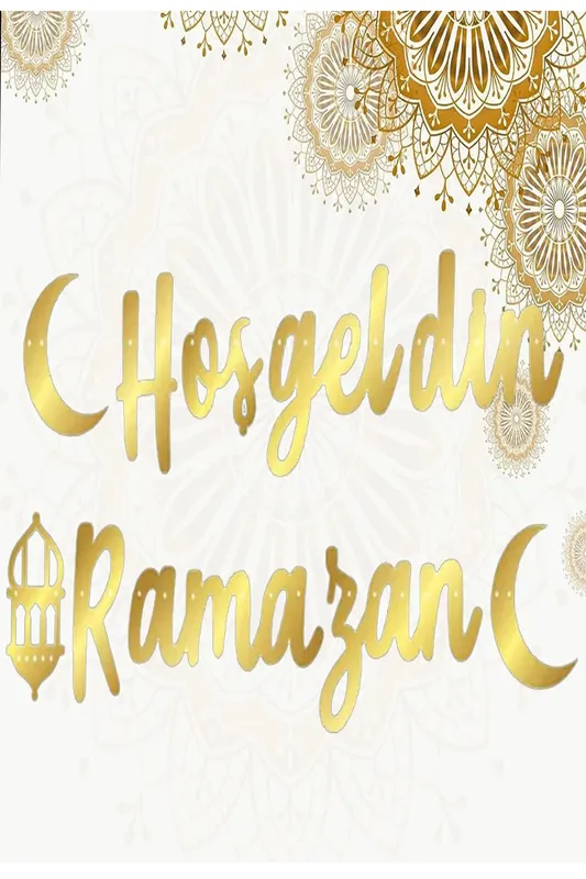 RAMAZAN KALİGRAFİ BANNER