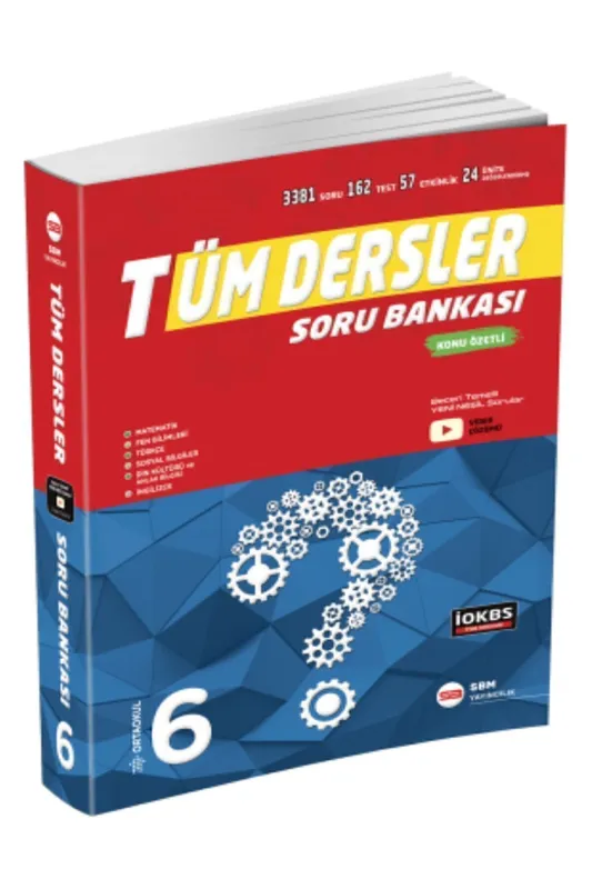 SBM 6. SIINIF TÜM DERSLER SORU BANKASI