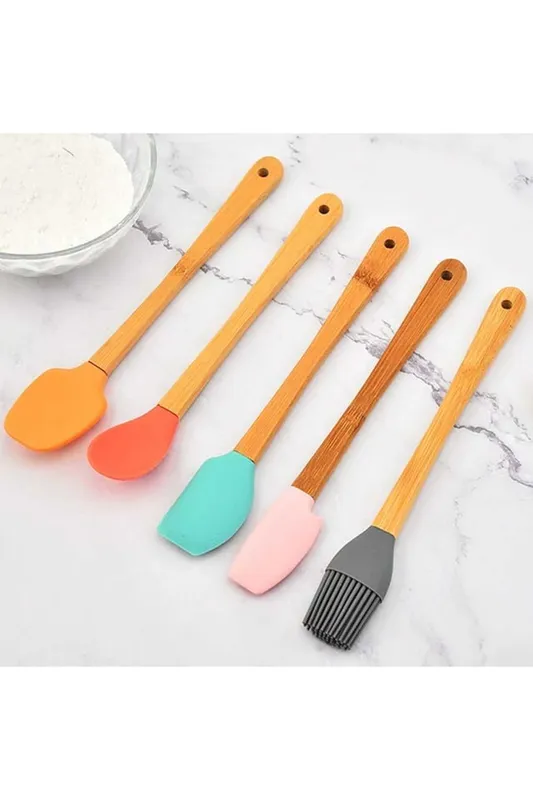 SİLİKON FIRÇA SPATULA SETİ