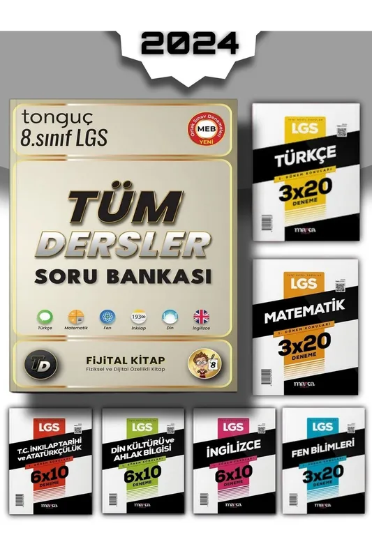 SORU BANKASI 8 SINIF TÜM DERSLER LGS PARAF YAYINCILIK