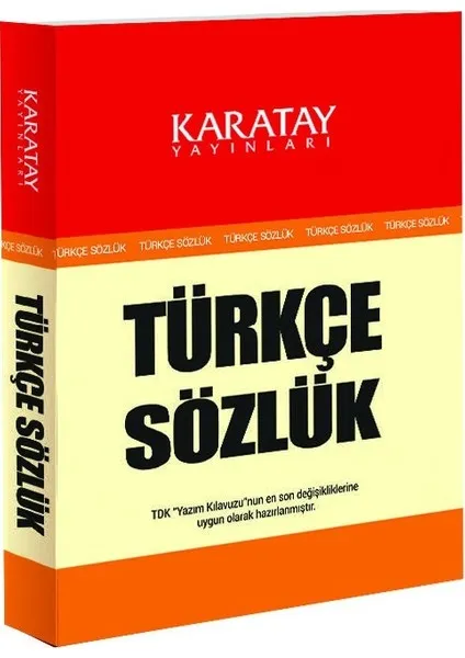 SÖZLÜK KARATAY RESİMLİ TÜRKÇE