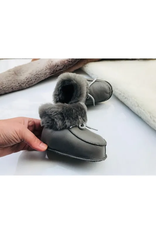 TABANLIK PATİK İÇİN KÜRKLÜ KAYMAZ TABAN