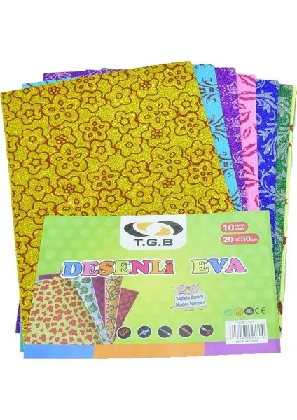 TGB DESENLİ EVA 10LU