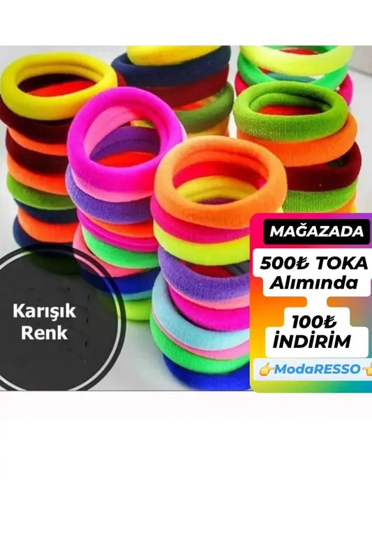 TOKA HAVLU ŞEKİLLİ RENKLİ