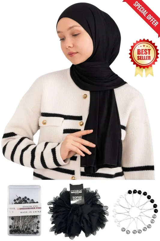 TOPLU İĞNE EŞARP