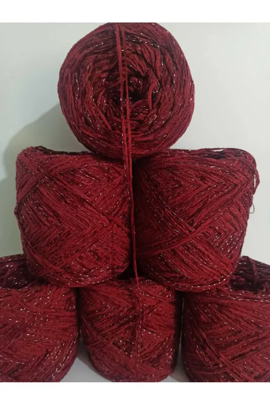 TUNÇ KADİFE İP  043 BORDO