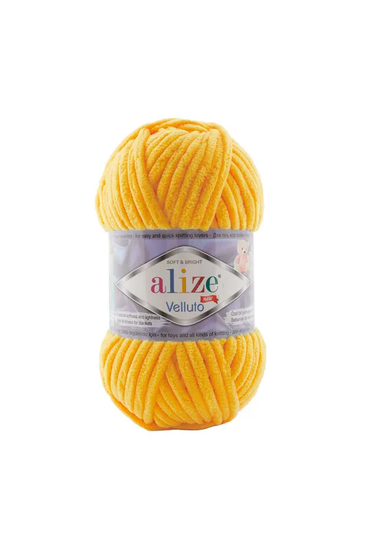 TUNÇ KADİFE İP 216 SARI