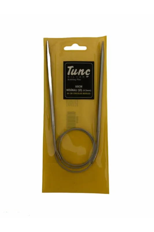 TUNÇ MİSİNALI ÖRGÜ ŞİŞİ  4 MM 60 CM