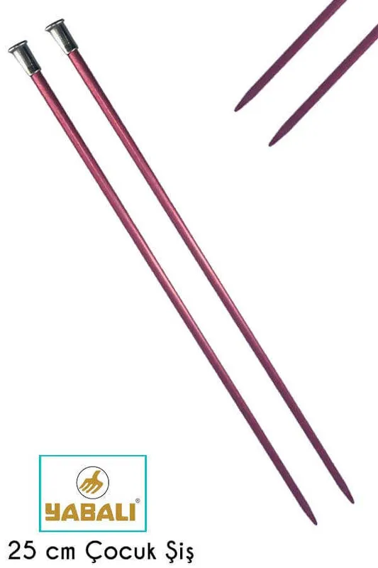 YABALI 25 CM METALİZE ÇOCUK ŞİŞİ NO:5
